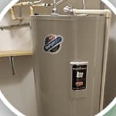 A new water heater installed by LoVario Plumbing